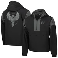 Veste anorak demi-zip Sport Design Sweden noire LAFC Premium pour homme