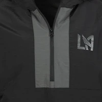 Veste anorak demi-zip Sport Design Sweden noire LAFC Premium pour homme