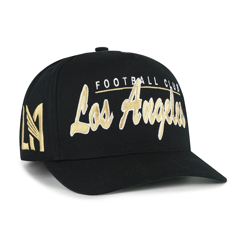Casquette ajustable LAFC Brushmark Hitch noire n° 47 pour homme
