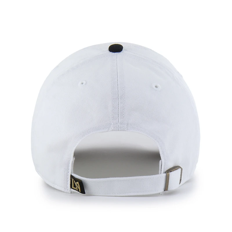 Men's '47 White LAFC Two-Tone Clean Up Adjustable Hat