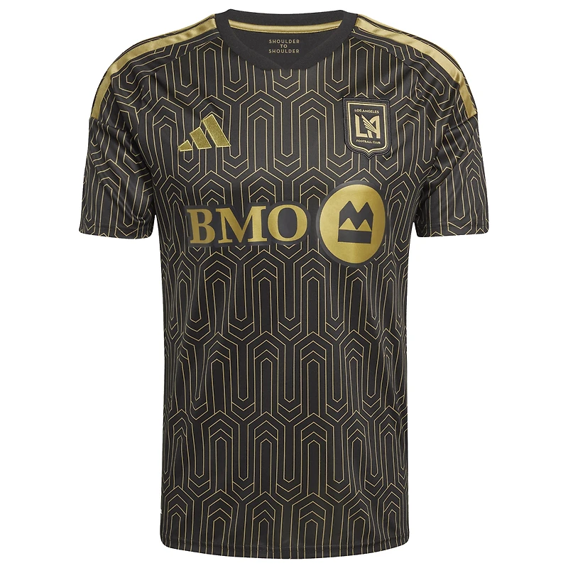 Men's adidas Aaron Long Black LAFC 2026 Primary Kit Replica Jersey
