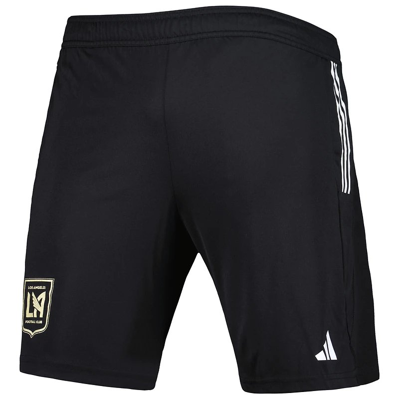 Short d'entraînement adidas LAFC 2023 On-Field AEROREADY noir pour homme