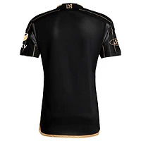 Maillot adidas noir LAFC 2024 primaire authentique pour homme