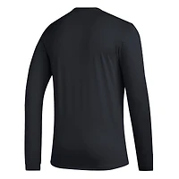 T-shirt AEROREADY à manches longues adidas LAFC Club DNA noir pour homme