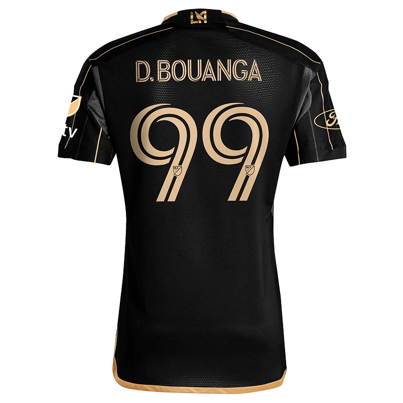Men's adidas Denis Bouanga Black LAFC 2024 Primary Authentic Player Jersey