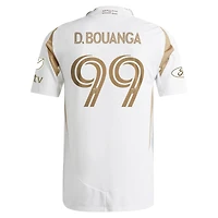 Men's adidas Denis Bouanga White LAFC 2025 Secondary Authentic Player Jersey