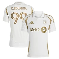 Men's adidas Denis Bouanga White LAFC 2025 Secondary Replica Player Jersey