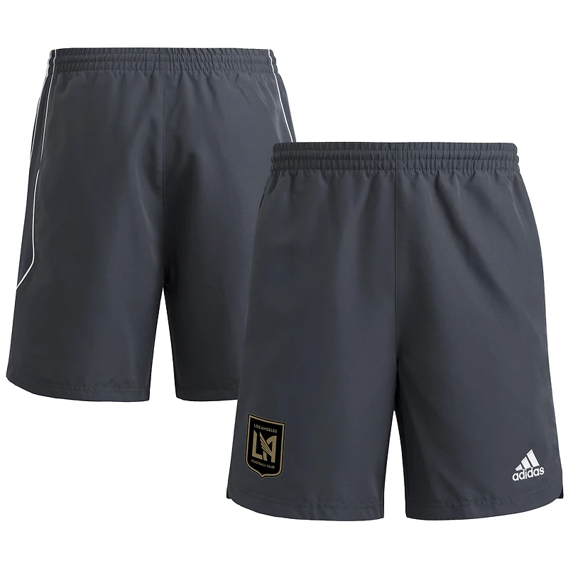 Men's adidas Gray LAFC 2025 Travel Shorts