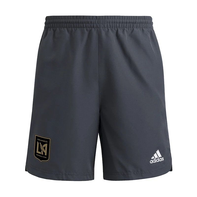 Men's adidas Gray LAFC 2025 Travel Shorts