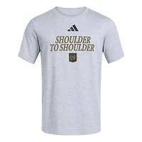 Men's adidas Heather Gray LAFC World Pitch T-Shirt