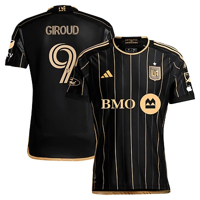 Men's adidas Olivier Giroud Black LAFC 2024 Primary Authentic Player Jersey
