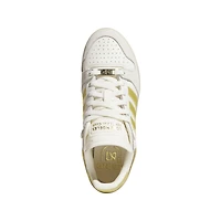 Men's adidas Originals  White/Gold LAFC Centennial 85 Low Basketball Shoes