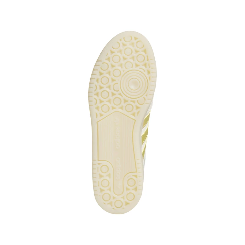 Chaussures de basket-ball basses adidas Originals LAFC Centennial 85 pour hommes, blanches et dorées