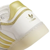 Men's adidas Originals  White/Gold LAFC Centennial 85 Low Basketball Shoes