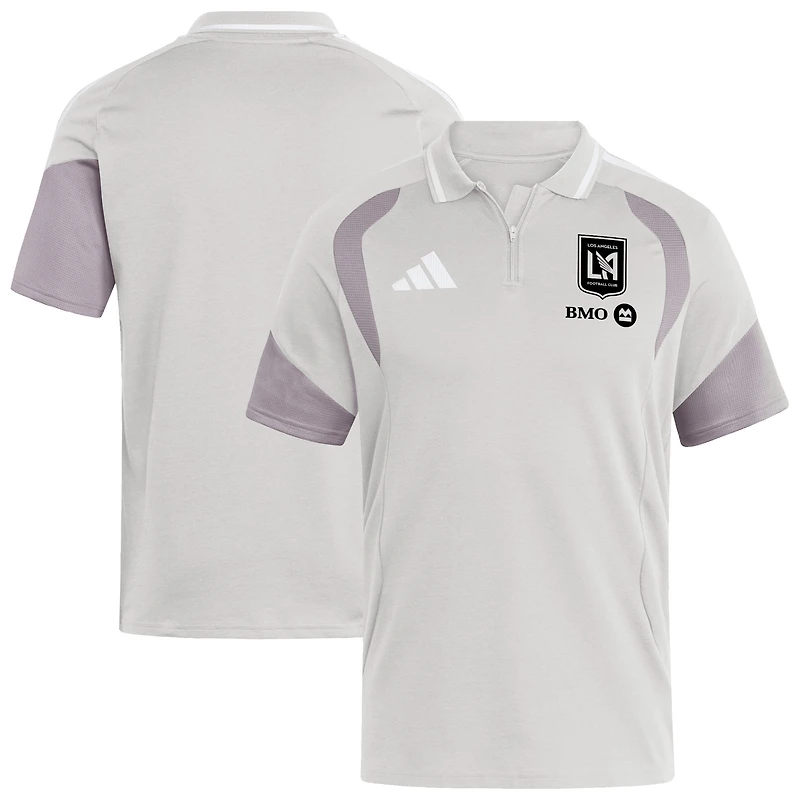 Men's adidas Silver LAFC 2026 Tiro Competition Polo