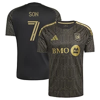 Men's adidas Son Heung-Min Black LAFC 2026 Primary Kit Replica Jersey