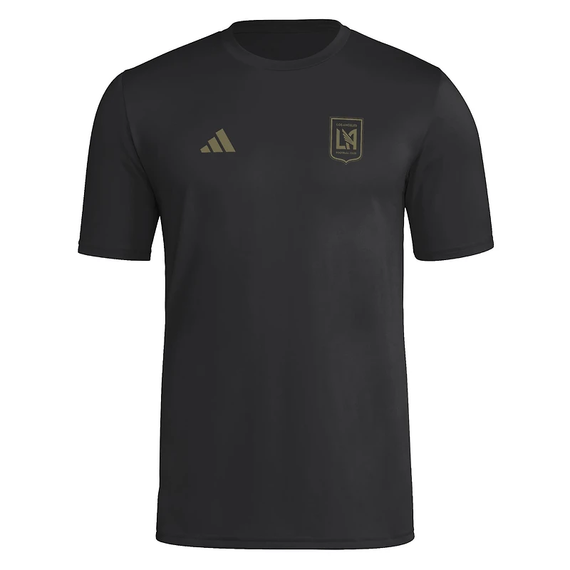 Men's adidas Son Heung-Min Black LAFC Alternate Pre-Game T-Shirt