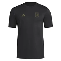 Men's adidas Son Heung-Min Black LAFC Alternate Pre-Game T-Shirt