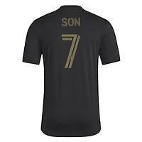 Men's adidas Son Heung-Min Black LAFC Pre-Game T-Shirt