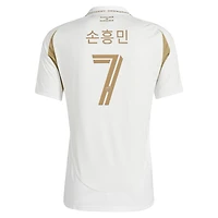 Maillot réplique secondaire adidas Son Heung-Min blanc LAFC 2025 pour homme