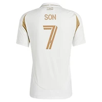 Men's adidas Son Heung-Min White LAFC 2025 Secondary Replica Player Jersey