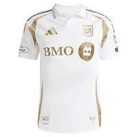 Men's adidas Timothy Tillman White LAFC 2025 Secondary On-Field Authentic Jersey