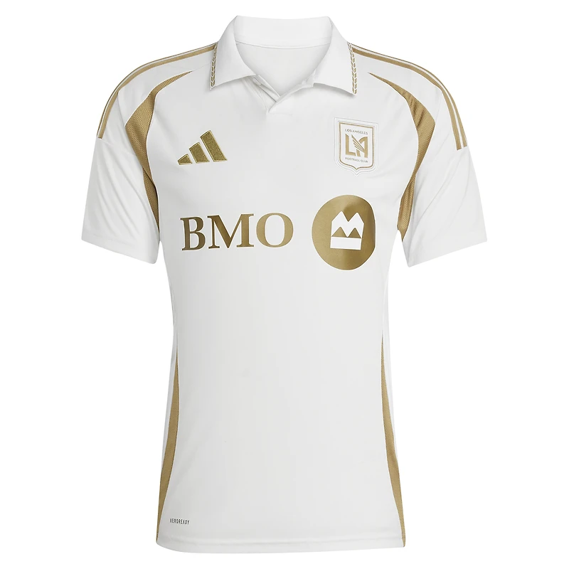 Maillot réplique secondaire adidas Timothy Tillman blanc LAFC 2025 pour homme