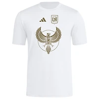 Men's adidas  White LAFC 2025 Jersey Hook AEROREADY T-Shirt
