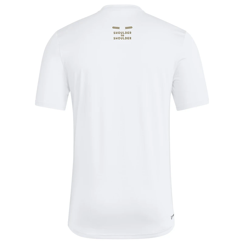Men's adidas  White LAFC 2025 Jersey Hook AEROREADY T-Shirt