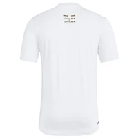 Men's adidas  White LAFC 2025 Jersey Hook AEROREADY T-Shirt