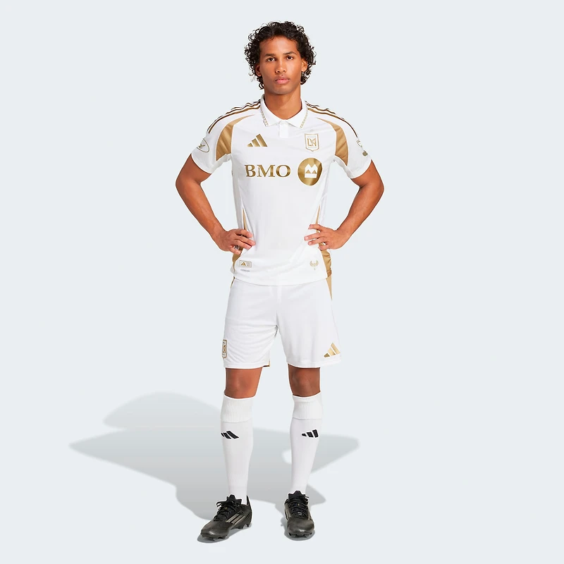 Men's adidas White LAFC 2025 Secondary Authentic Jersey