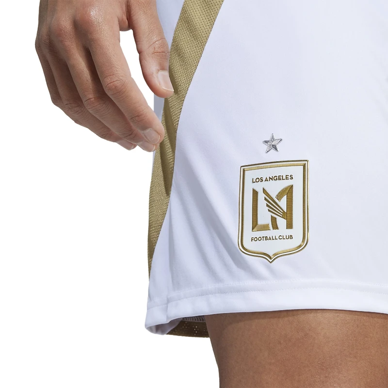 Men's adidas  White LAFC Away 2025 Secondary Authentic Shorts