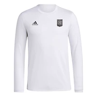T-shirt à manches longues adidas LAFC Local Stoic blanc pour hommes