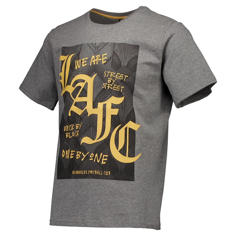 T-shirt décontracté anthracite LAFC Community Heavyweight pour hommes