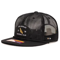 Men's  Black LAFC Beach Bum Snapback Hat
