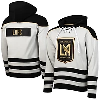 Men's Black LAFC  Jersey Hook Hockey Pullover Hoodie