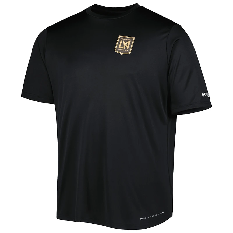 T-shirt Columbia Black LAFC Terminal Tackle Omni-Shade pour homme