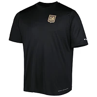 T-shirt Columbia Black LAFC Terminal Tackle Omni-Shade pour homme