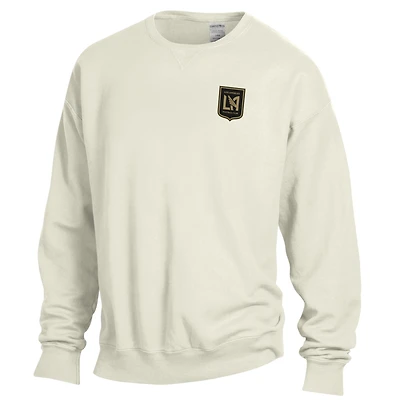 Men's  Cream LAFC Fleece Sweatshirt