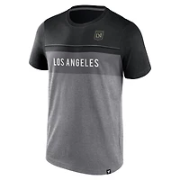 T-shirt LAFC Striking Distance Fanatics pour hommes, noir/gris