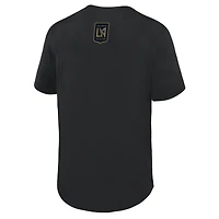 Maillot à boutons Fanatics noir LAFC Maximum Intensity pour homme