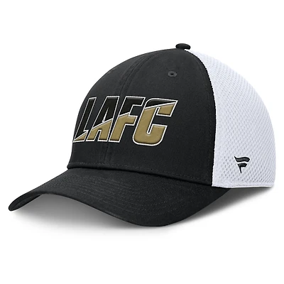 Casquette Fanatics noire LAFC Rocket Flex pour homme