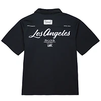 Men's Mitchell & Ness Black LAFC Full-Snap Work Shirt