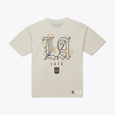 Men's Mitchell & Ness Cream LAFC Morning Haze T-Shirt