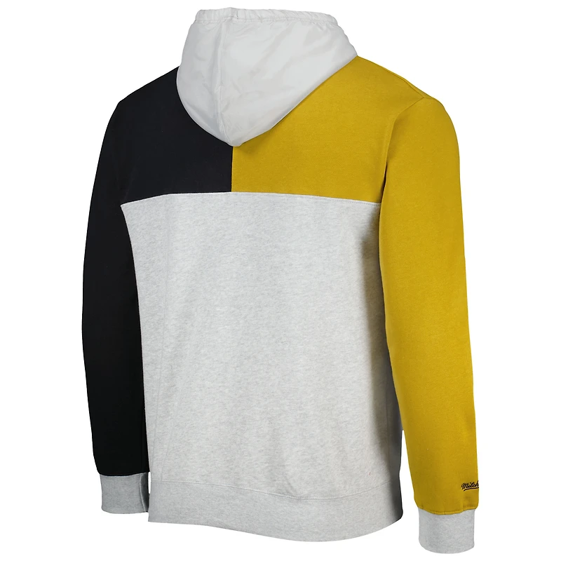 Chandail à capuchon Tie Breaker LAFC gris Mitchell & Ness pour hommes