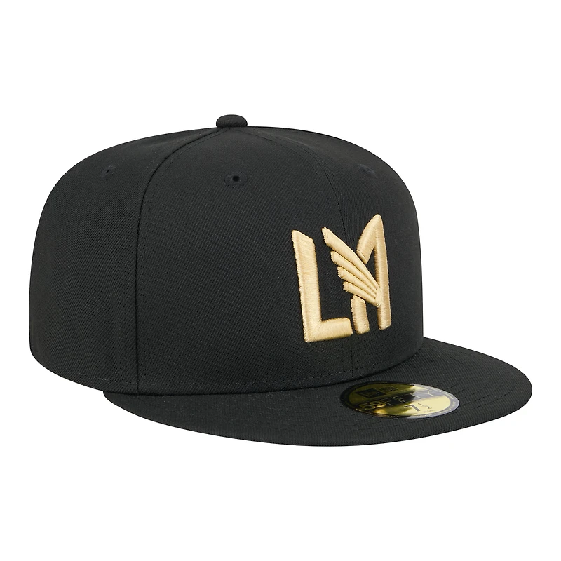 Casquette ajustée New Era LAFC Kickoff 59FIFTY noire pour homme
