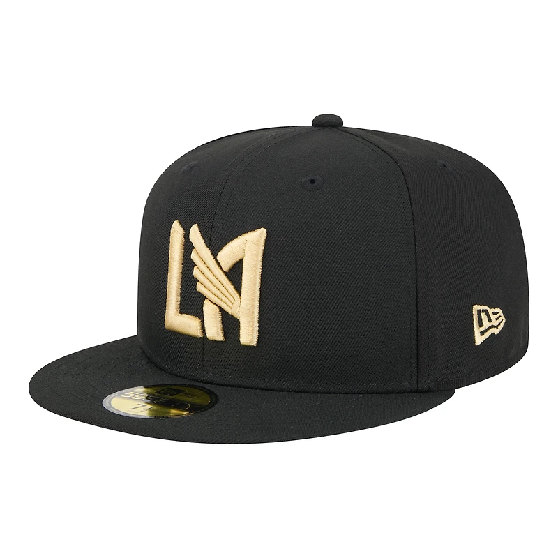 Men's New Era Black LAFC Kickoff 59FIFTY Fitted Hat