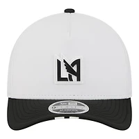 Casquette New Era blanche LAFC 2026 MLS Kick Off 9FORTY M-Crown à monture ajustable pour homme