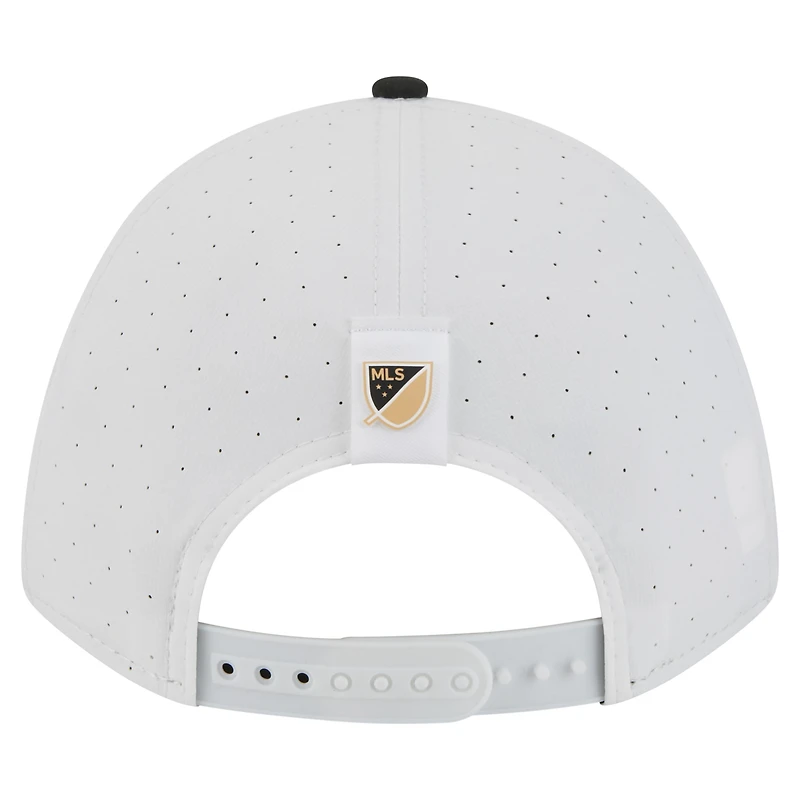 Men's New Era  White LAFC 2026 MLS Kick Off 9FORTY M-Crown A-Frame Adjustable Hat