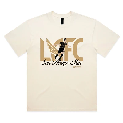 Men's Son Heung-Min Cream LAFC T-Shirt